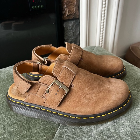 NEW Dr. Martens Jorge ll Tumbled Leather Slingback Mule size 10 - Picture 2 of 5